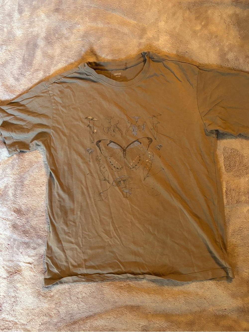 graphic butterfly shirt